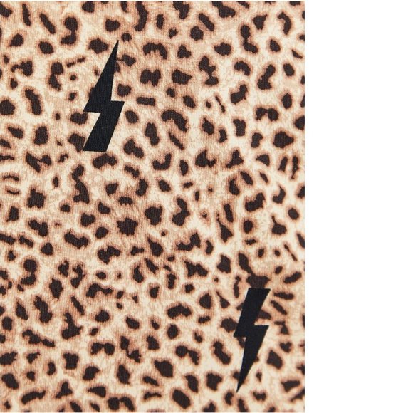 Torrid Size 3X 22-24 Lightning Bolts and Leopard Print Swing Cami - Picture 4 of 5